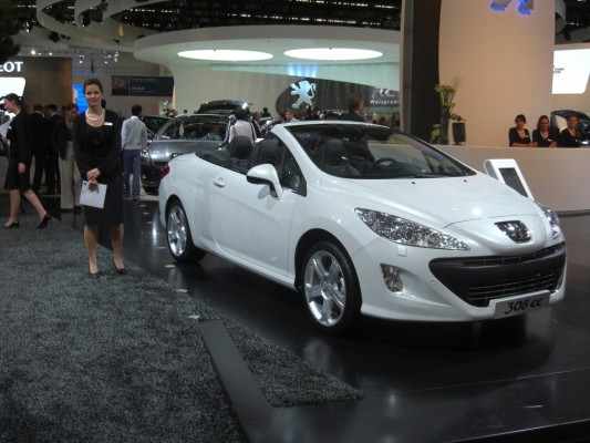 IAA 2009 Rundgang: Peugeot 308 CC