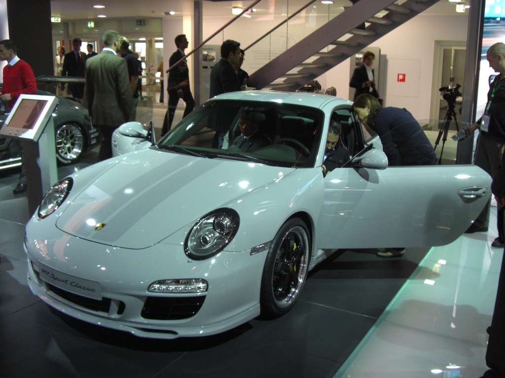 IAA 2009 Rundgang: Porsche Sondermodell 911 Sport Classic
