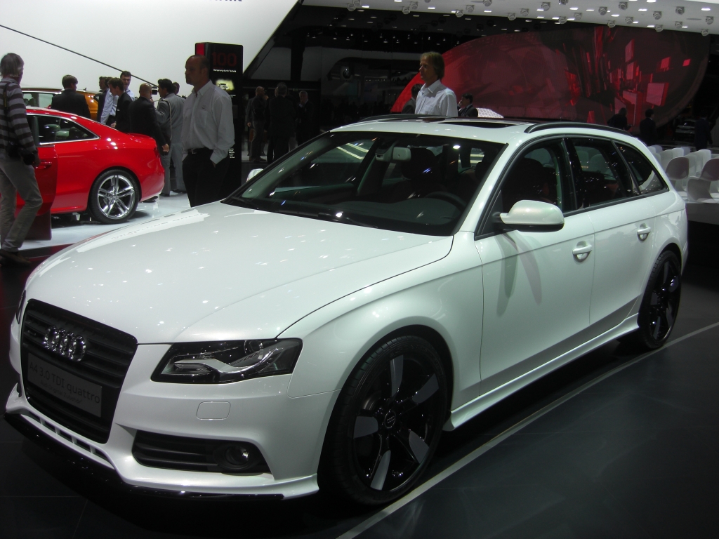 IAA Frankfurt: Audi A4/A4 Avant 2.0 TFSI flexible fuel können auch Bioethanol tanken