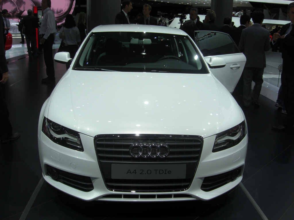 IAA Frankfurt: Audi A4/A4 Avant 2.0 TFSI flexible fuel können auch Bioethanol tanken