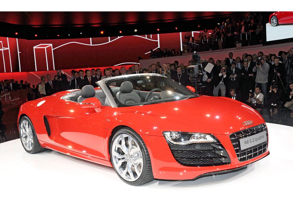 IAA Frankfurt: IAA 2009: Audi gibt sich sportlich – Spyder-gemäß