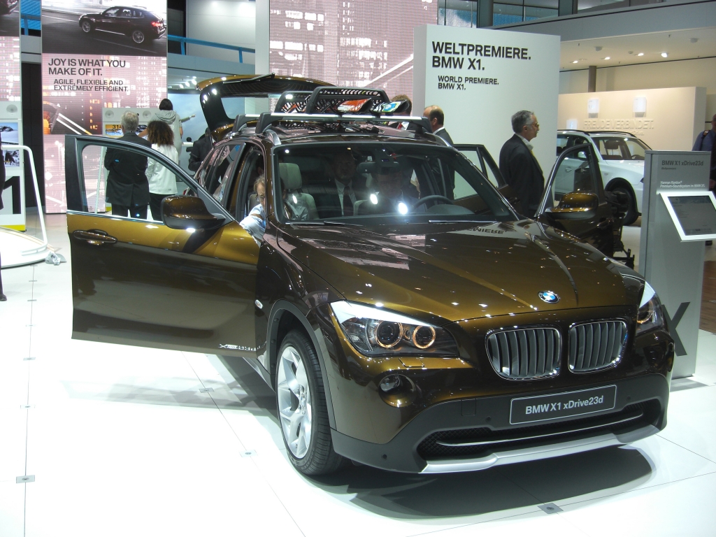 IAA Frankfurt: IAA 2009 Rundgang: BMW X1