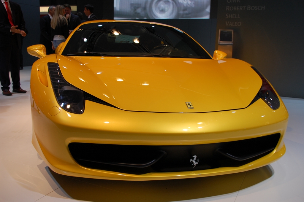 IAA Frankfurt: IAA 2009 Rundgang: Ferrari 458 Italia