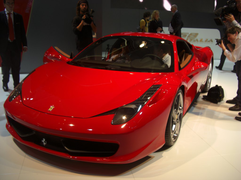 IAA Frankfurt: IAA 2009 Rundgang: Ferrari 458 Italia