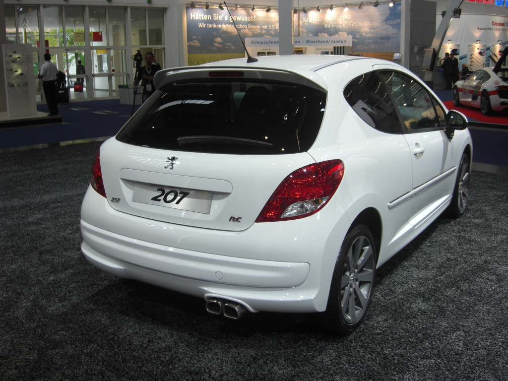 IAA Frankfurt: IAA 2009 Rundgang: Peugeot 206