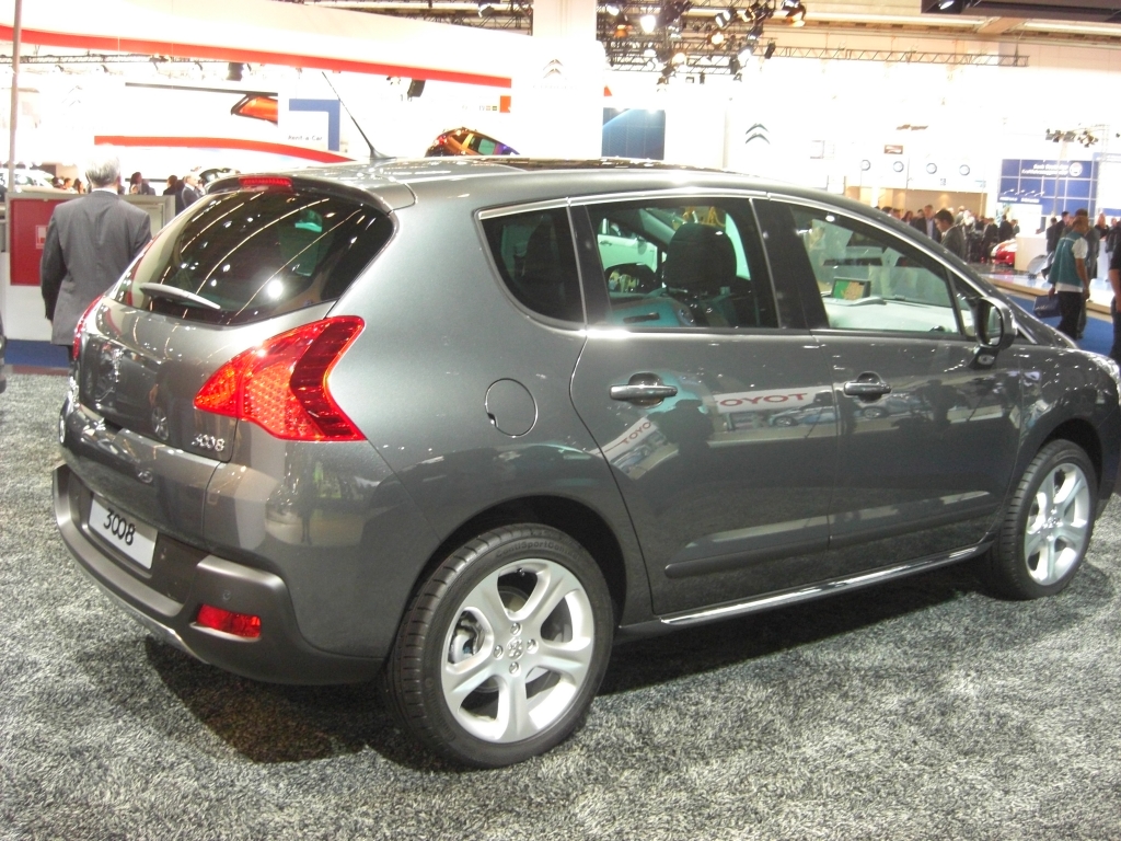 IAA Frankfurt: IAA 2009 Rundgang: Peugeot 3008
