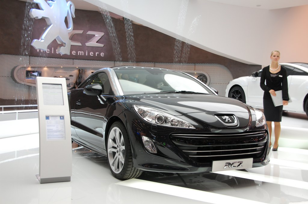 IAA Frankfurt: IAA 2009 Rundgang: Peugeot RCZ