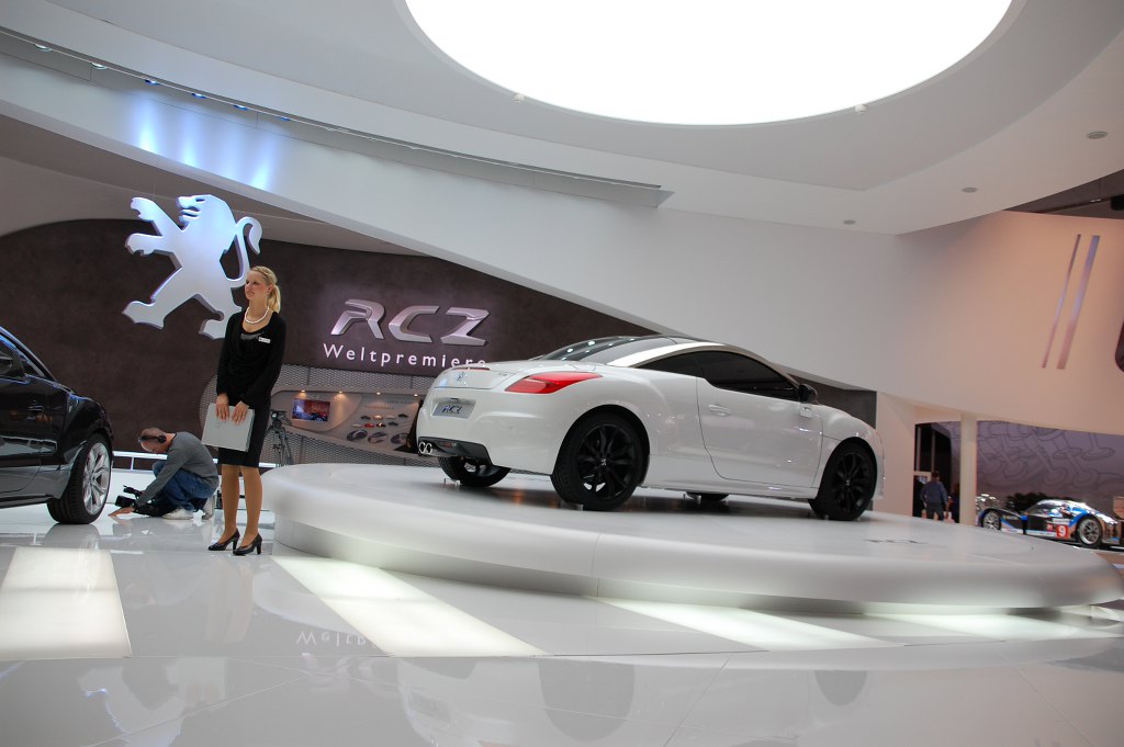 IAA Frankfurt: IAA 2009 Rundgang: Peugeot RCZ