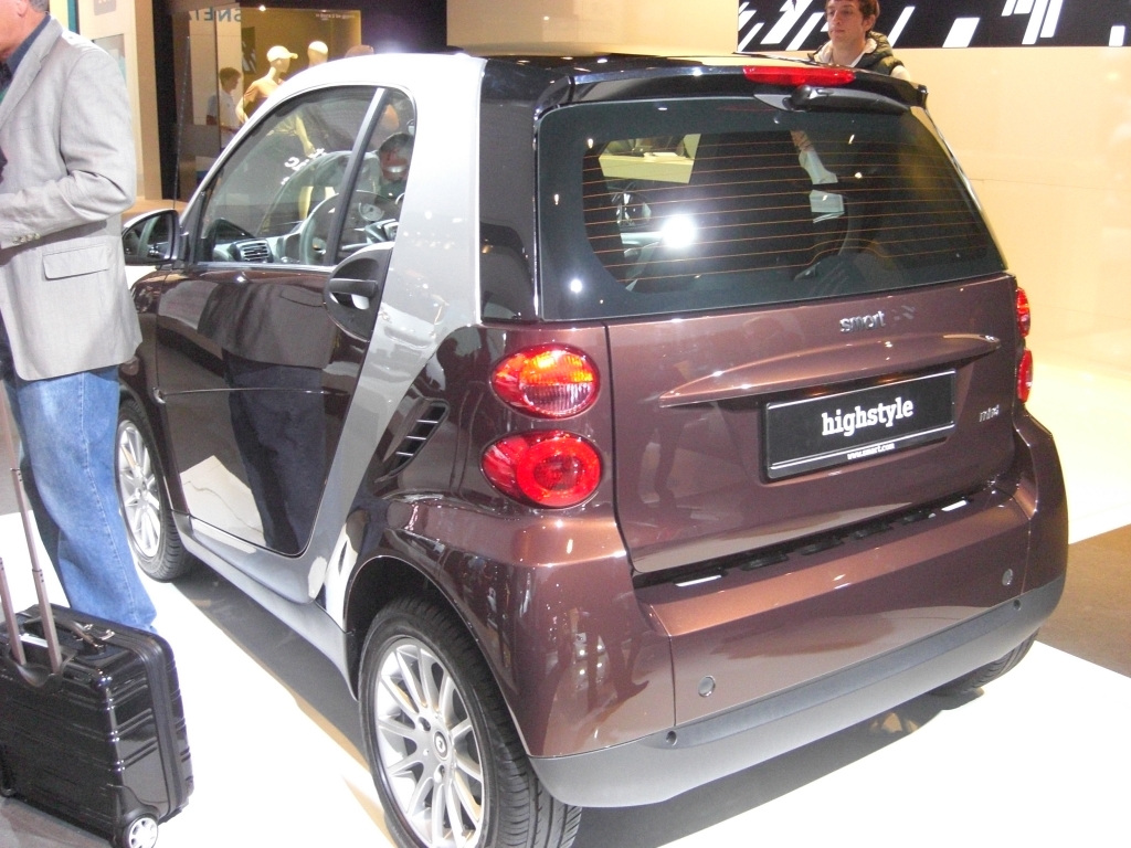 IAA Frankfurt: IAA 2009 Rundgang: Sondermodell Smart Fortwo Edition Highstyle 