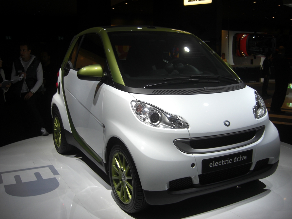 IAA Frankfurt:  IAA: smart fortwo fährt elektrisch