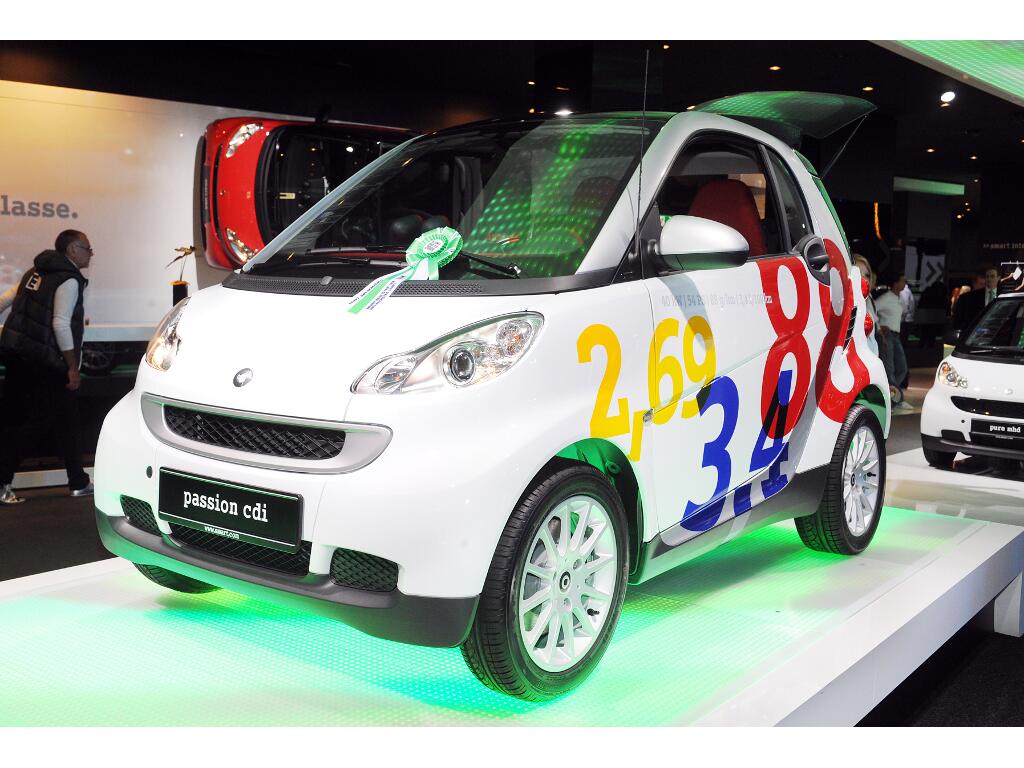 IAA Frankfurt:  IAA: smart fortwo fährt elektrisch | Foto: UnitedPictures