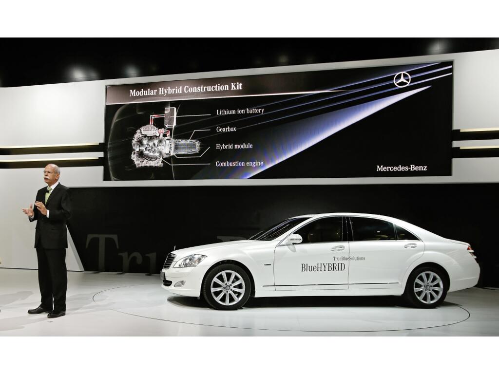 IAA Frankfurt: Mercedes S-Klasse als Vollhybrid-Studie 
