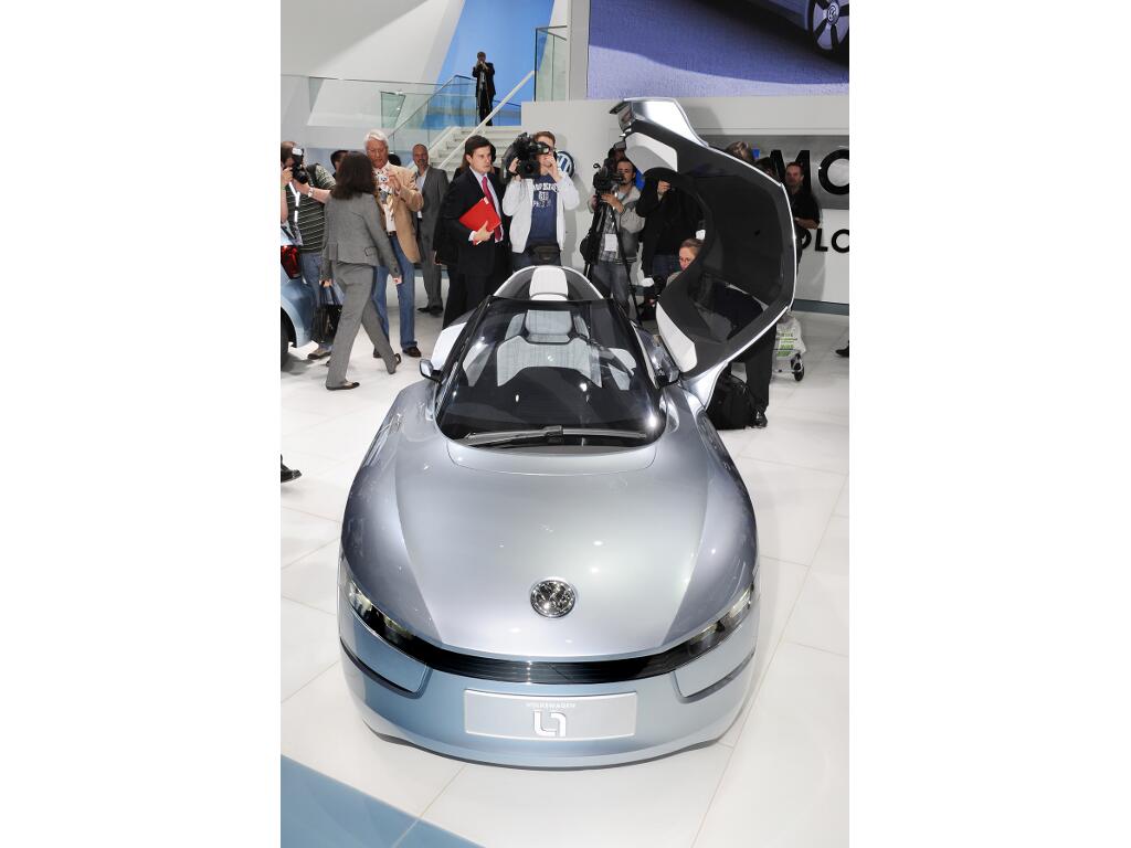 IAA Frankfurt: Volkswagen präsentiert mit einer Studie das 1-Liter-Auto