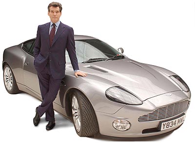 Im Film wie im wahren Leben: Pierce Brosnan und sein Aston Martin