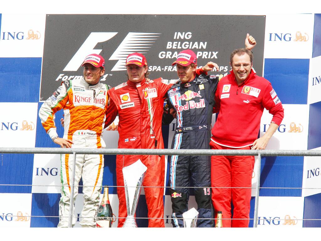 Motorsport: Belgien GP: Räikkönen gewinnt in Spa