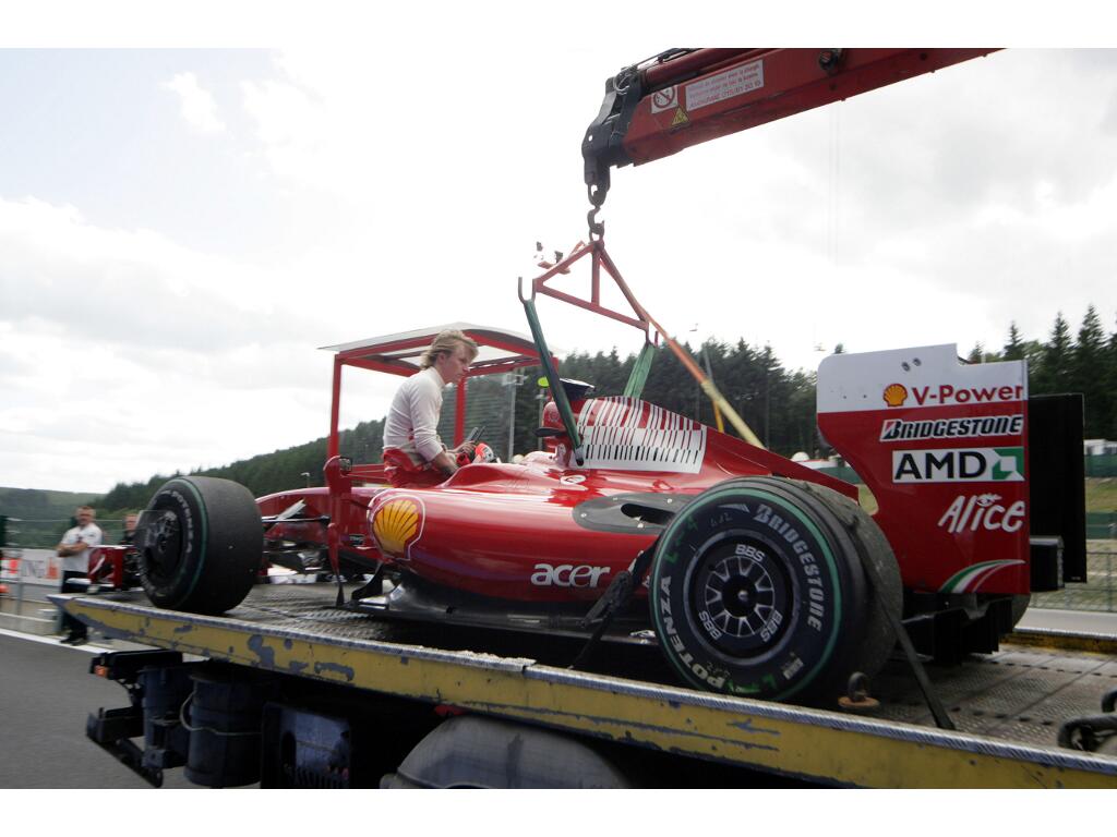 Motorsport: Belgien GP: Räikkönen gewinnt in Spa