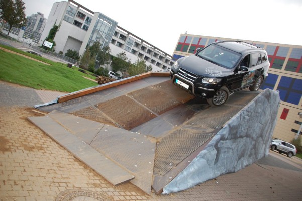 Nur für Profis – der IAA Offroad-Parcours