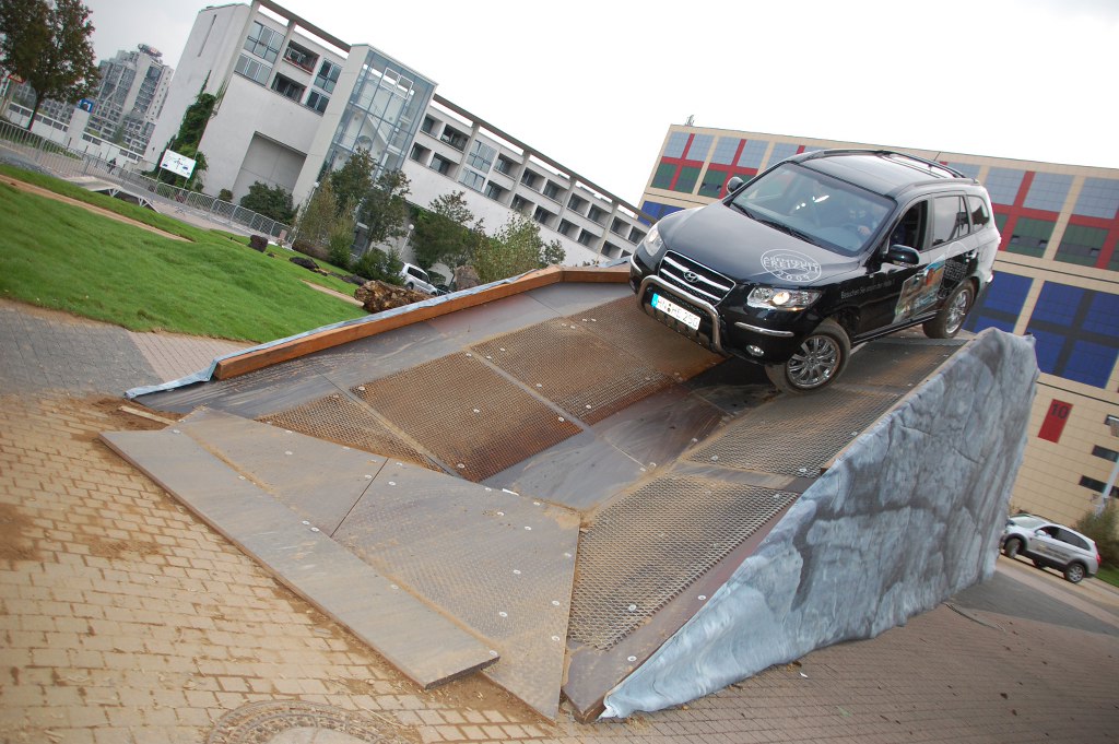 Nur für Profis – der IAA Offroad-Parcours