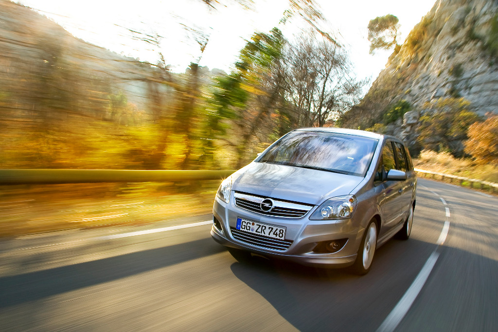 Opel Zafira 1.7 CDTI Ecoflex ist der sauberste siebensitzige Kompaktvan