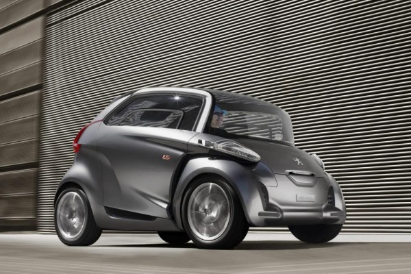 Peugeot BB1: Futuristische Elektroauto-Studie für die Stadt 