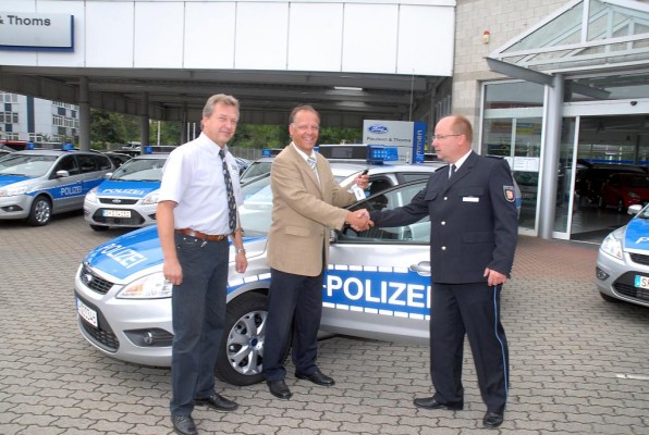 Polizei erhält 260 Ford Focus und Mondeo