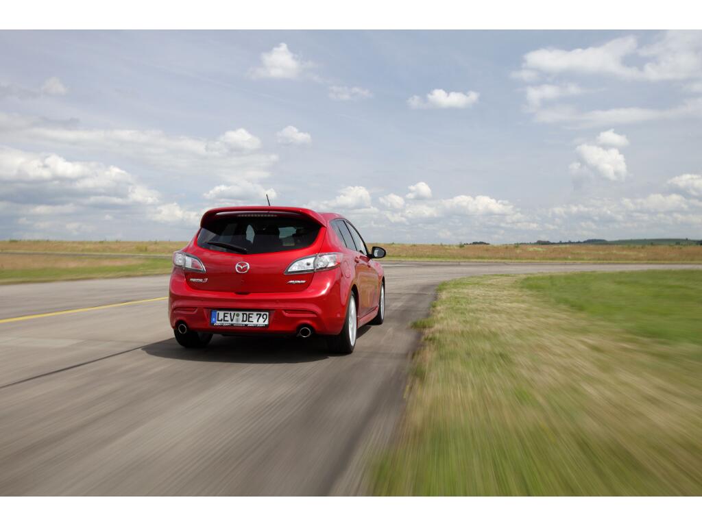 Presse-Präsentation Mazda3 MPS: Kompakt-Sportler mit viel Power
