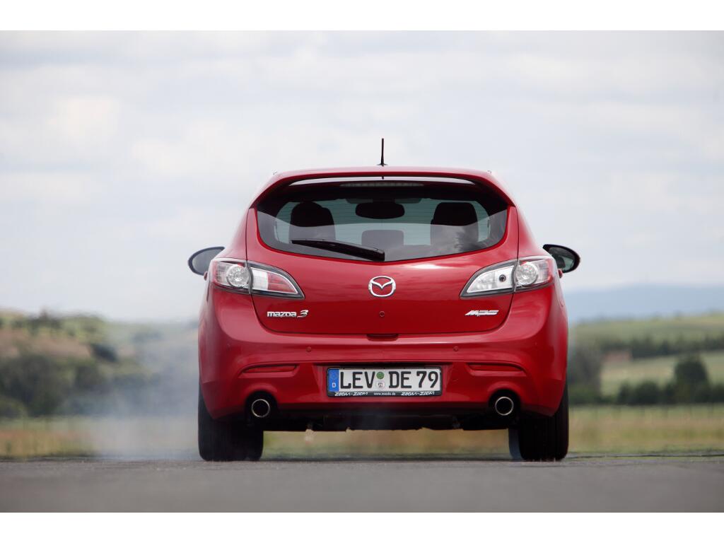 Presse-Präsentation Mazda3 MPS: Kompakt-Sportler mit viel Power