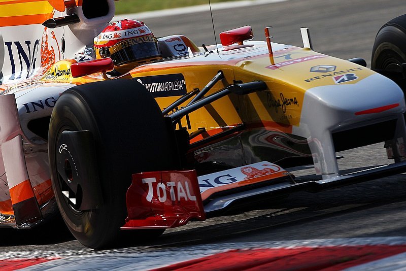 Renault arbeitete am Setup: Viel und wenig Sprit