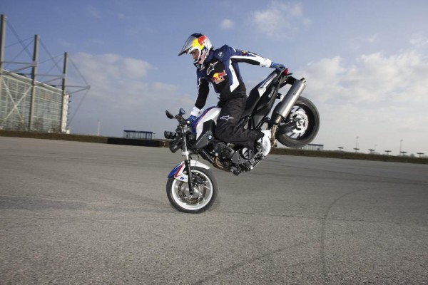 Stunt-Sondermodell der BMW F 800 R 