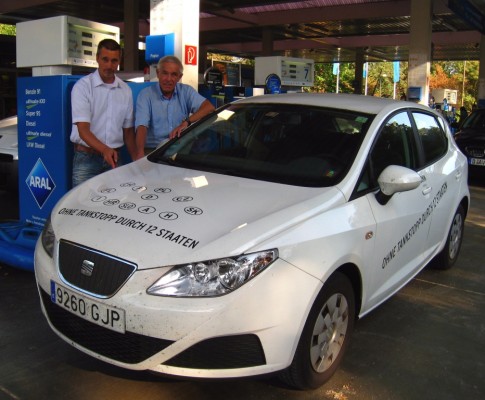 Verbrauchsrekord mit Seat Ibiza