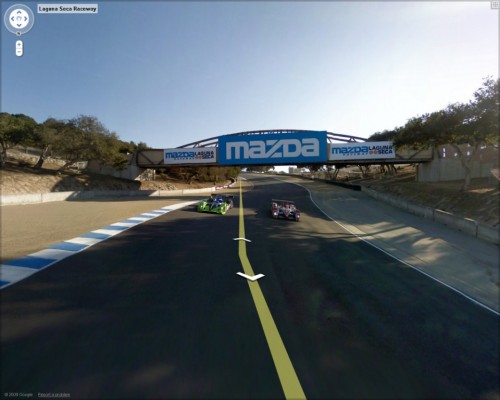Virtuelle Fahrt auf dem Mazda Raceway