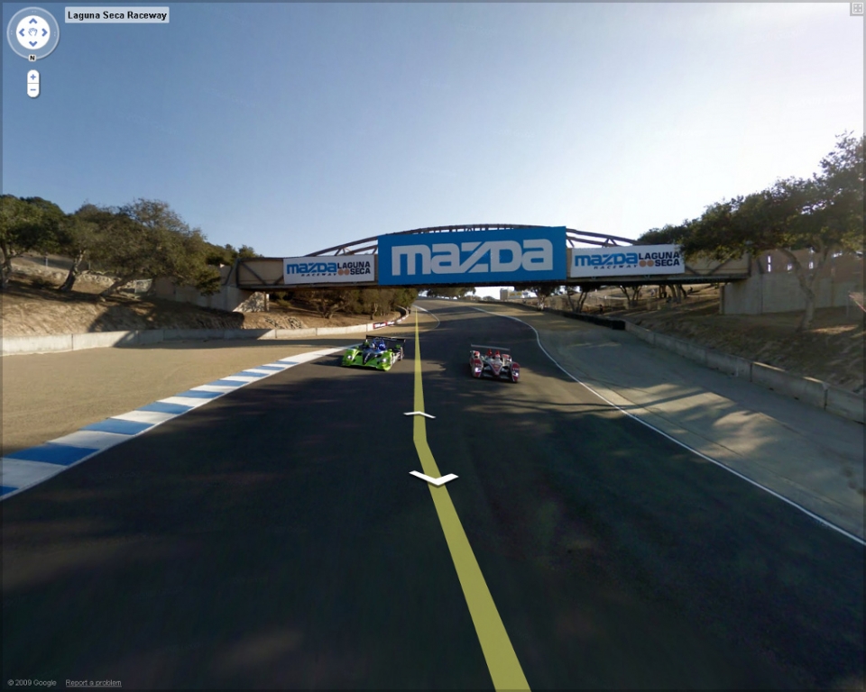 Virtuelle Fahrt auf dem Mazda Raceway