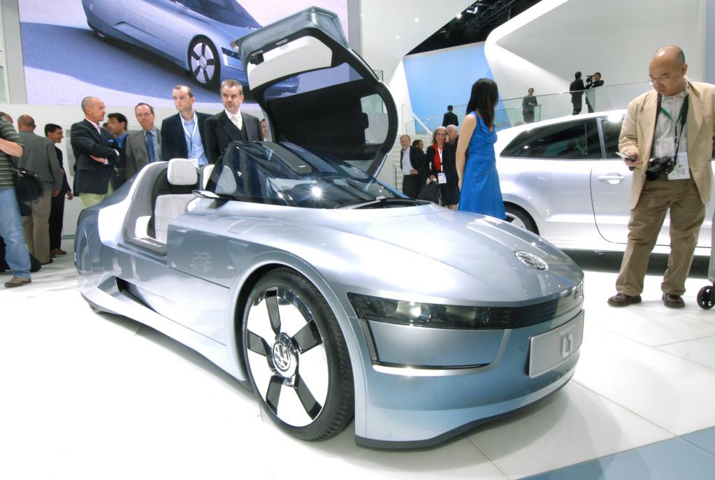 Volkswagen präsentiert mit einer Studie das 1-Liter-Auto