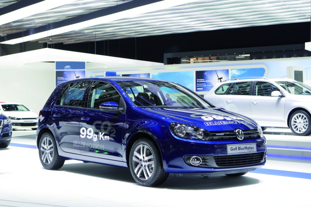 79. Internationaler Automobil-Salon Genf 2009 - Volkswagen Golf BlueMotion 