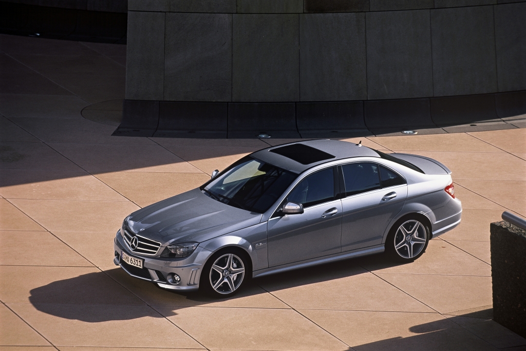 AMG Erfolgsmodell C 63 mit SLS-Genen