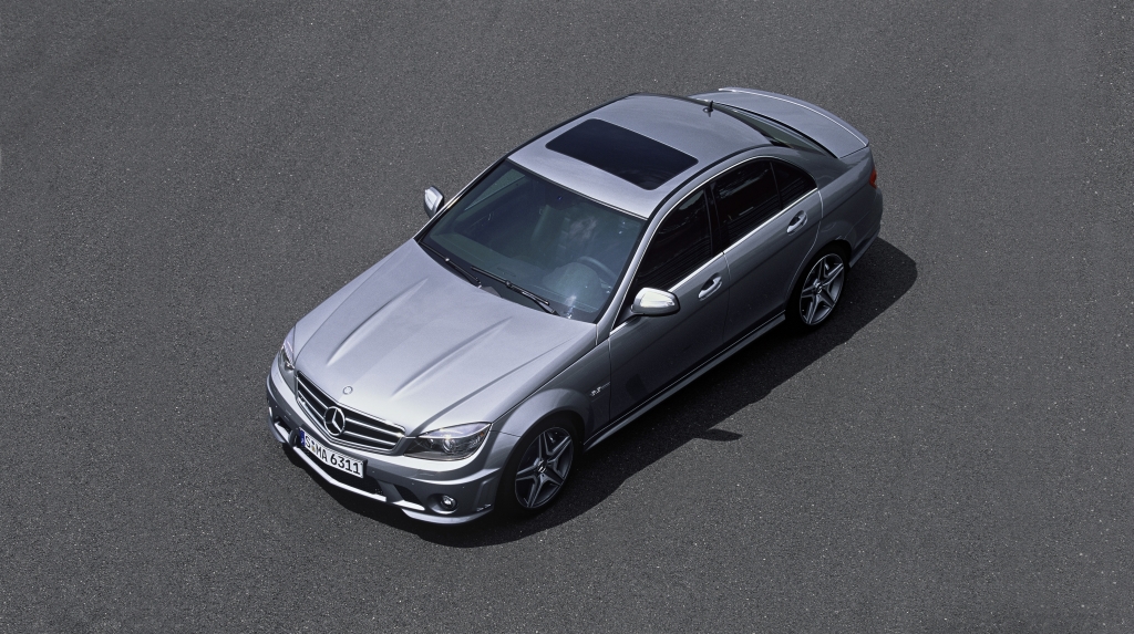 AMG Erfolgsmodell C 63 mit SLS-Genen