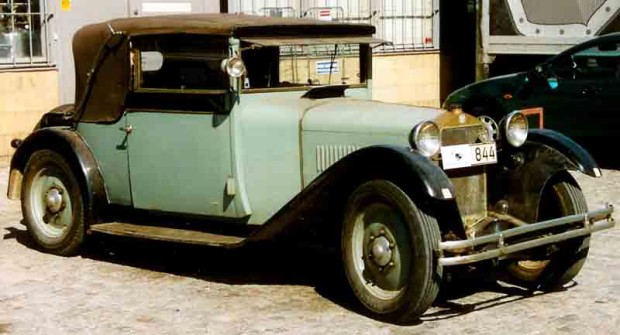 Brechts geliebtes Auto: das Steyr XII-Cabriolet
