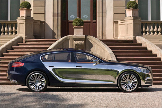 Bugatti zeigt stärkste Limousine der Welt 