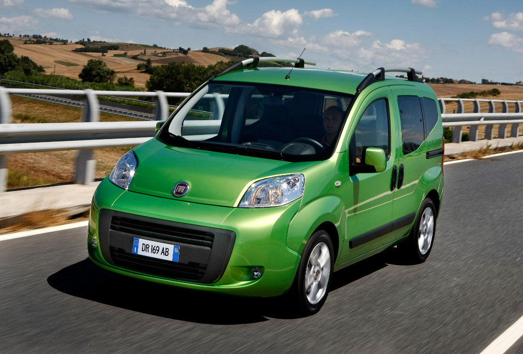 Fiat Qubo serienmäßig auch als Erdgas-Variante