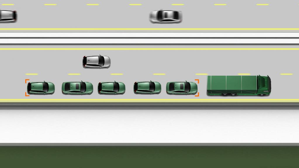 Forschungsprojekt: Autonome ''Auto-Züge'' auf der Autobahn 