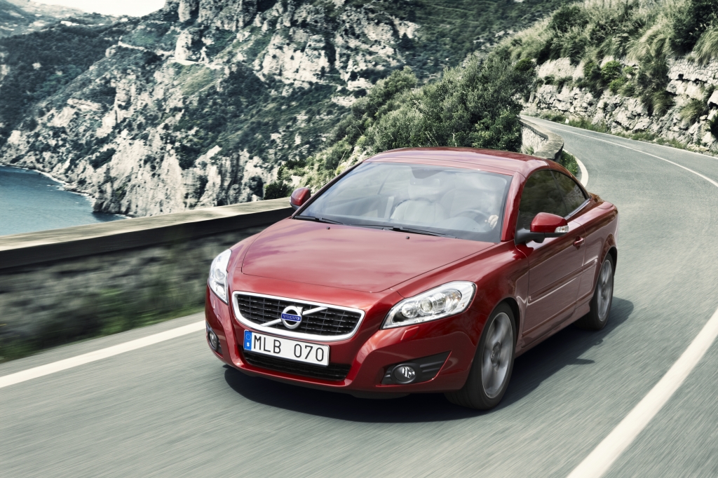 Gelifteter Volvo C70 beim Händler 