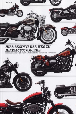 Harley-Davidson legt Bauteilekatalog 2010 auf 