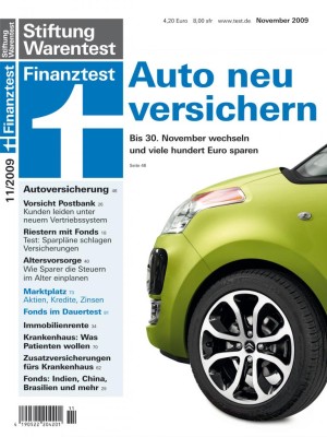 Kfz-Versicherungen im Finanztest