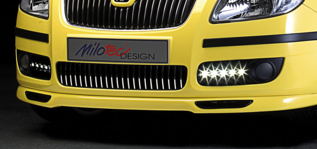 Lichtblicke von Milotec für Octavia-II-Modelle - Mehr Sicherheit: Tagfahrleuchten zum Nachrüsten