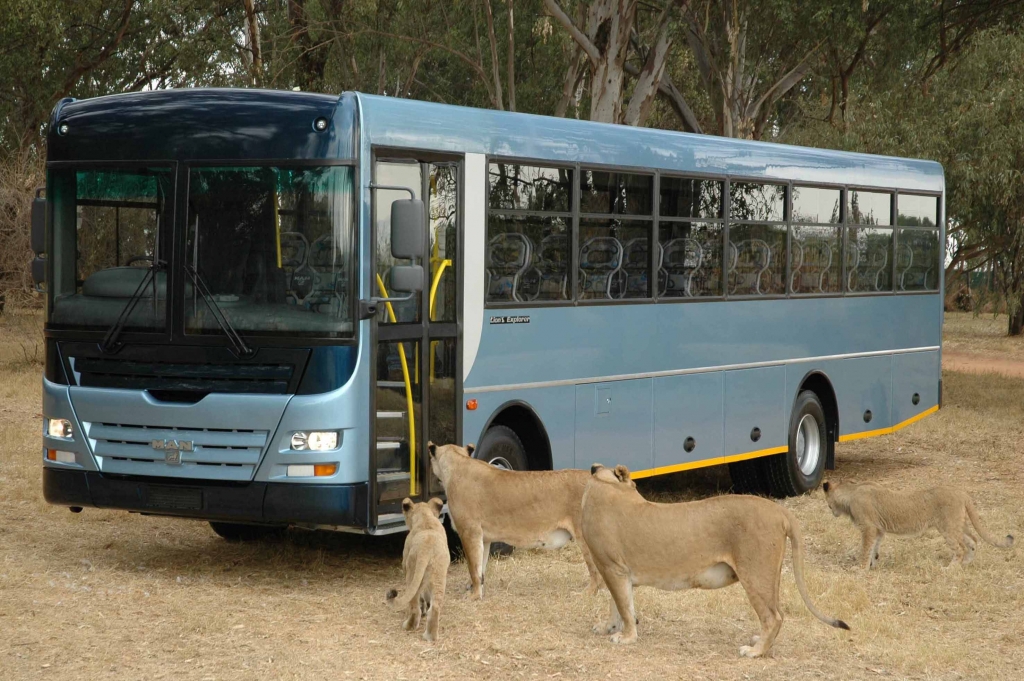MAN-Busse für die Fussball-WM in Südafrika