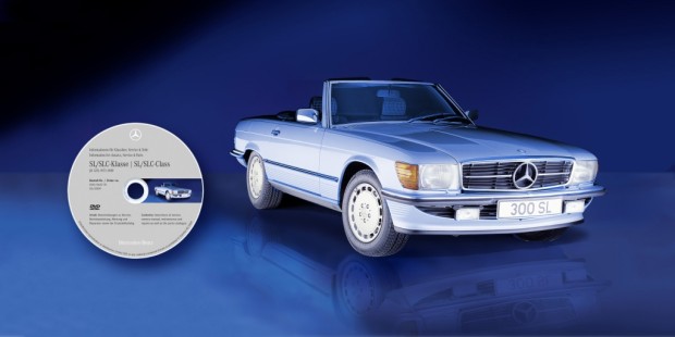 Mercedes-Benz Klassiker SL/SLC-Klasse: Wartung-Reparatur-Ersatzteile – alle Infos auf einer DVD