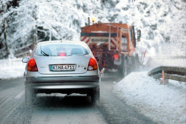 Mietwagen sind oft nicht mit Winterreifen ausgerüstet 