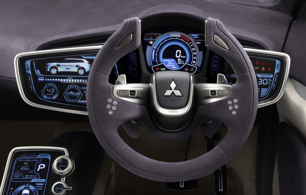 Mitsubishi mit Elektro- und Hybrid-Studie in Tokio 
