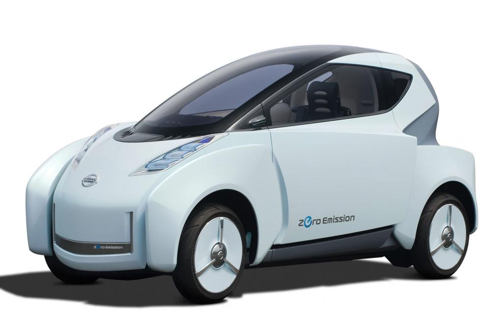 Nissan zeigt Elektroauto für Megacitys  - Bild(3)