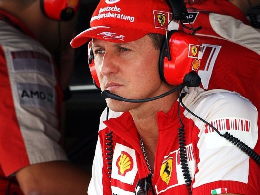 Schumacher: Niemals aufgeben: Daumendrücken für Ferrari und Vettel